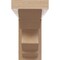 Ekena Millwork 3"W x 9"D x 6"H Classic Sheridan Rough Cedar Woodgrain TimberThane Corbel, Primed Tan CORUR03X09X06SHERCPR - alternate 2